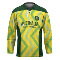 Australia Socceroos 2025 Hockey Jersey Forever Golden - Wonder Print Shop