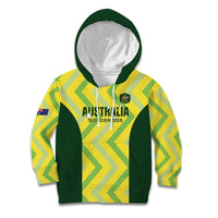Australia Socceroos 2025 Kid Hoodie Forever Golden - Wonder Print Shop