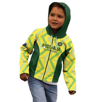 Australia Socceroos 2025 Kid Hoodie Forever Golden - Wonder Print Shop