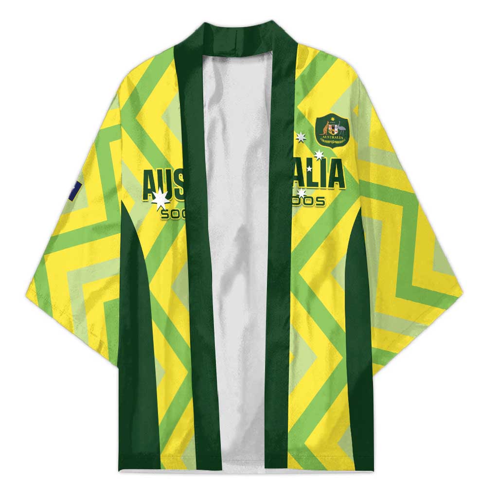 Australia Socceroos 2025 Kimono Forever Golden - Wonder Print Shop