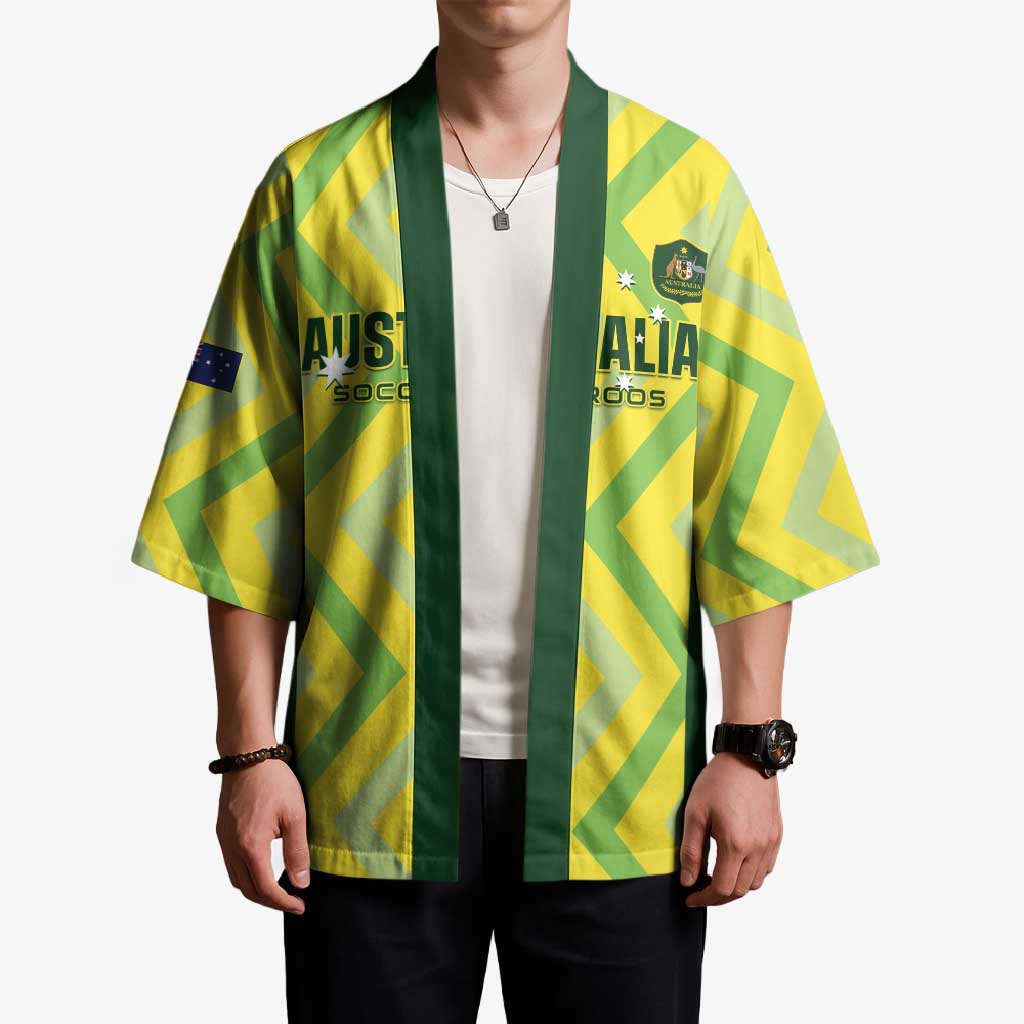 Australia Socceroos 2025 Kimono Forever Golden - Wonder Print Shop