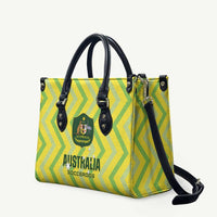 Australia Socceroos 2025 Leather Bag Forever Golden - Wonder Print Shop