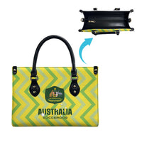 Australia Socceroos 2025 Leather Bag Forever Golden - Wonder Print Shop