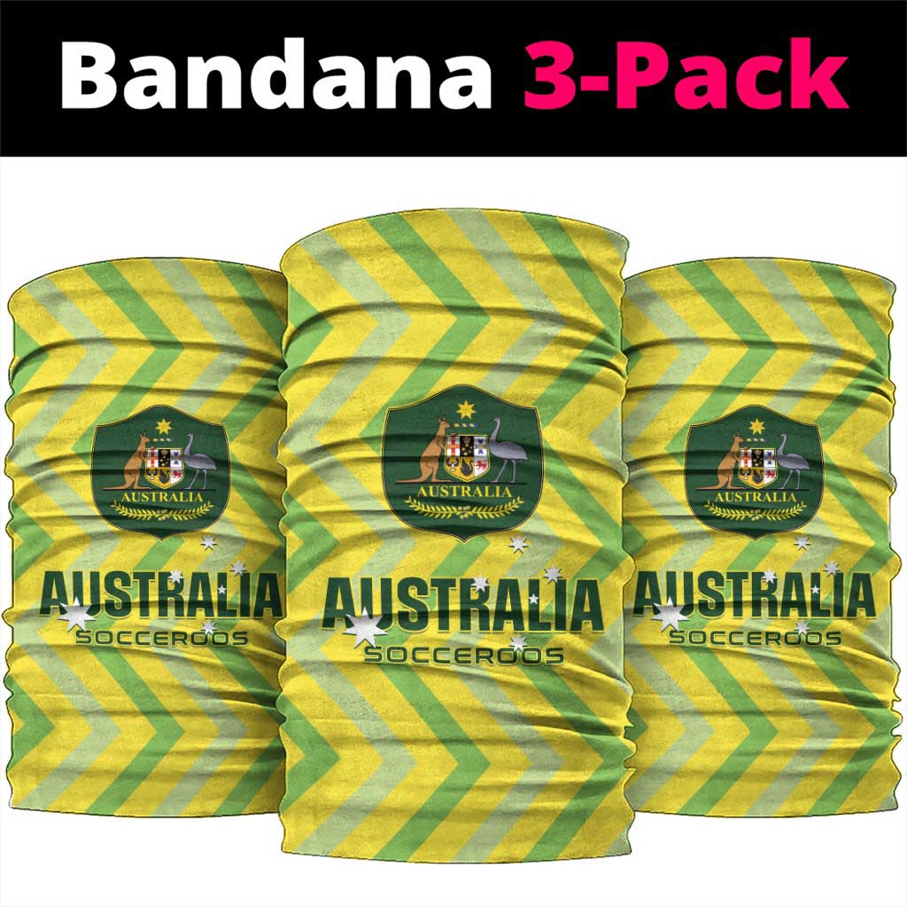 Australia Socceroos 2025 Neck Gaiter Forever Golden - Wonder Print Shop