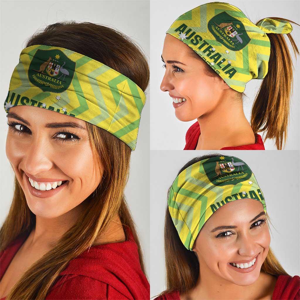 Australia Socceroos 2025 Neck Gaiter Forever Golden - Wonder Print Shop