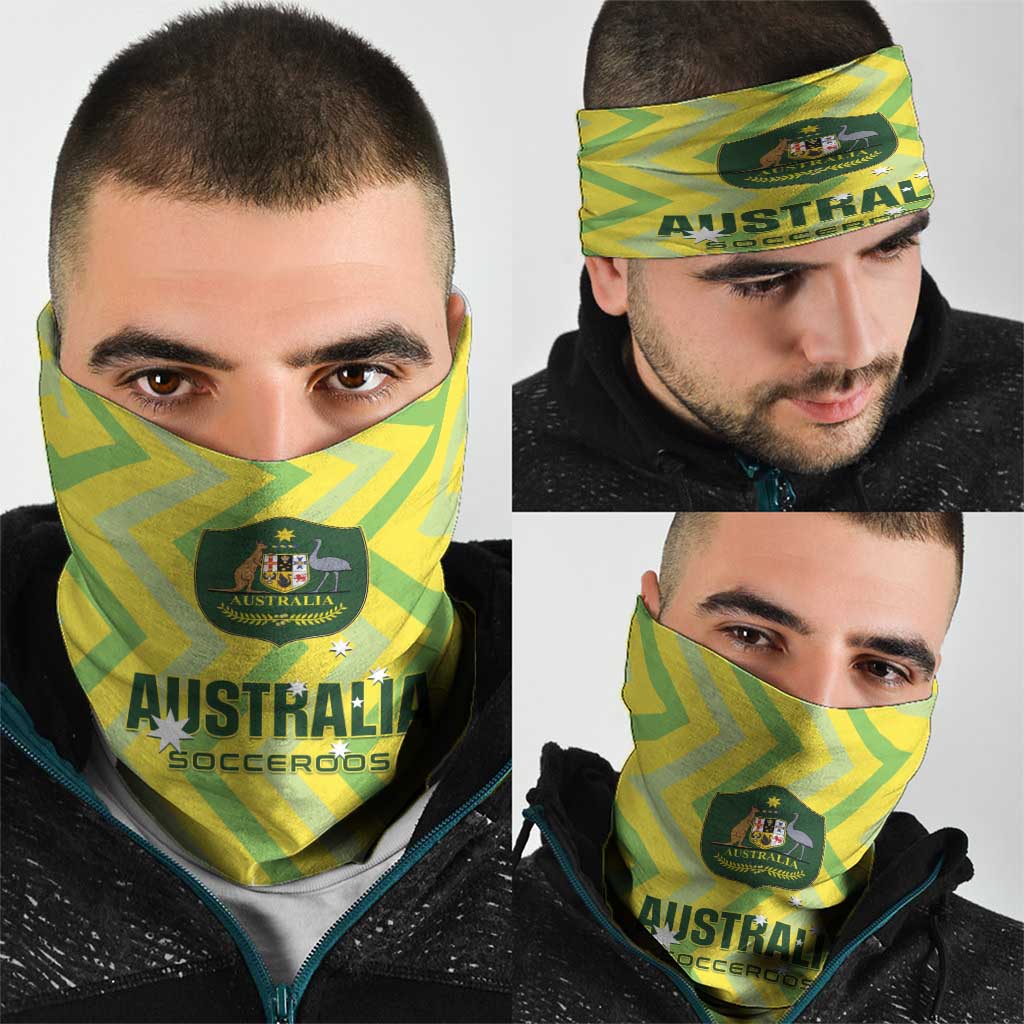 Australia Socceroos 2025 Neck Gaiter Forever Golden - Wonder Print Shop