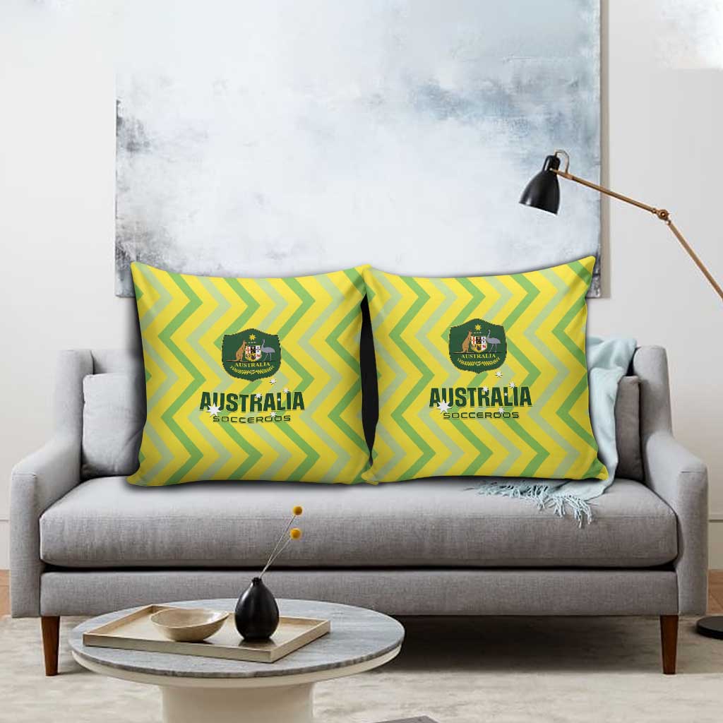 Australia Socceroos 2025 Pillow Cover Forever Golden - Wonder Print Shop