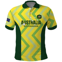 Australia Socceroos 2025 Polo Shirt Forever Golden - Wonder Print Shop