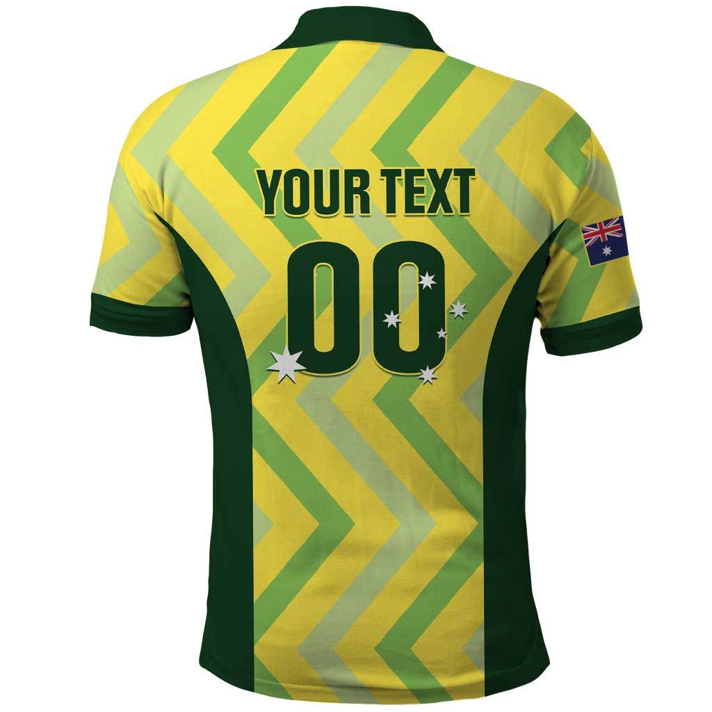 Australia Socceroos 2025 Polo Shirt Forever Golden - Wonder Print Shop