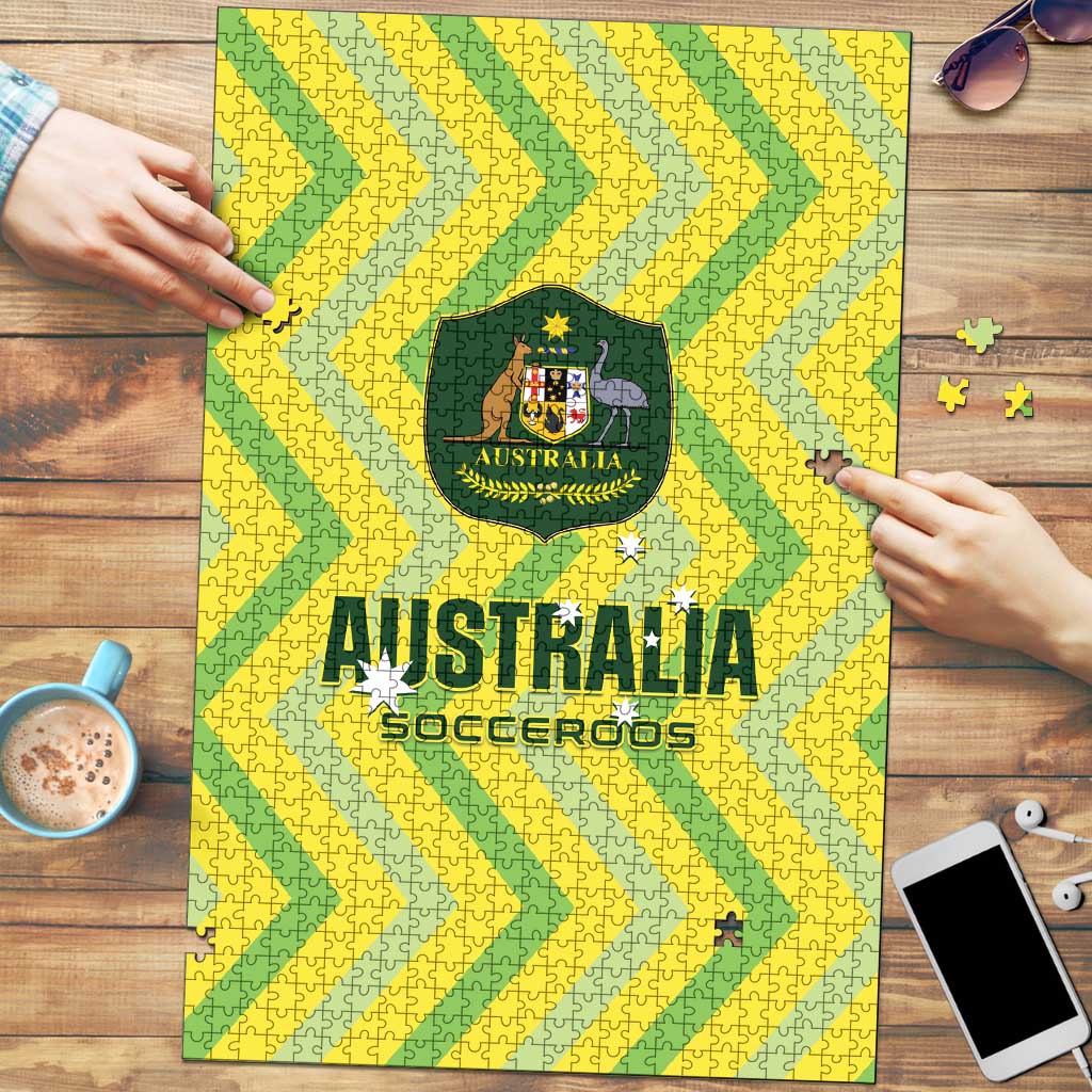 Australia Socceroos 2025 Puzzle Forever Golden - Wonder Print Shop