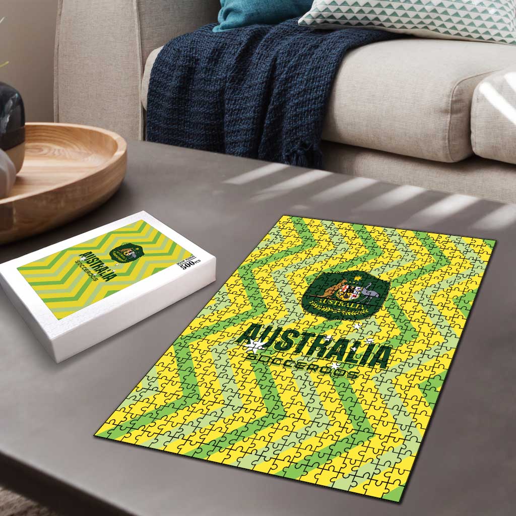 Australia Socceroos 2025 Puzzle Forever Golden - Wonder Print Shop