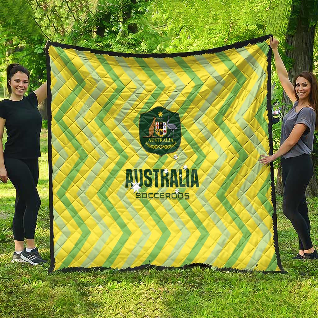 Australia Socceroos 2025 Quilt Forever Golden - Wonder Print Shop