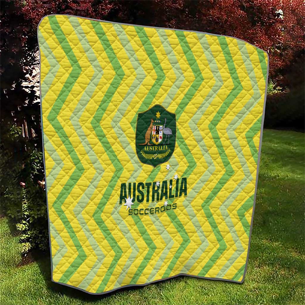 Australia Socceroos 2025 Quilt Forever Golden - Wonder Print Shop