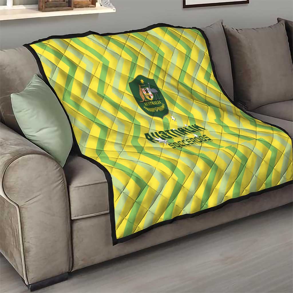 Australia Socceroos 2025 Quilt Forever Golden - Wonder Print Shop