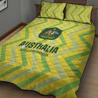 Australia Socceroos 2025 Quilt Bed Set Forever Golden - Wonder Print Shop