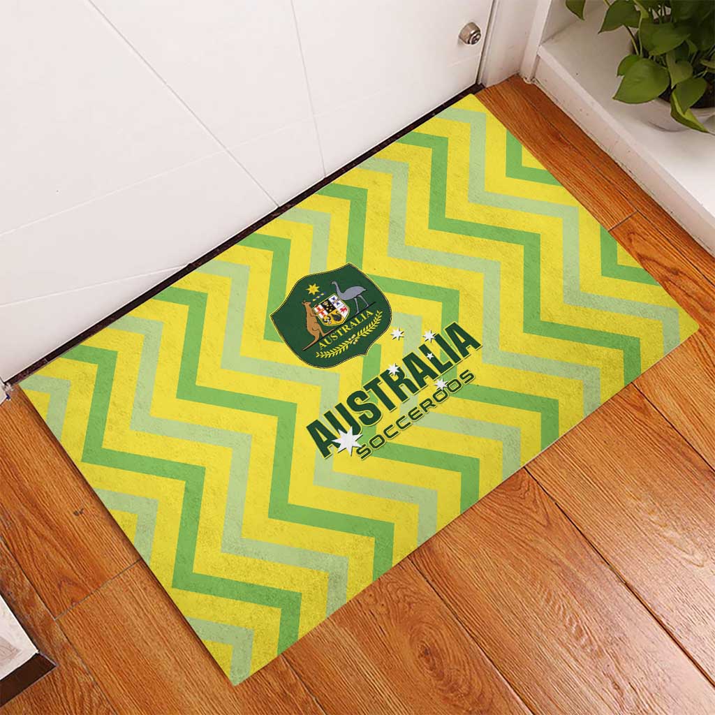 Australia Socceroos 2025 Rubber Doormat Forever Golden - Wonder Print Shop