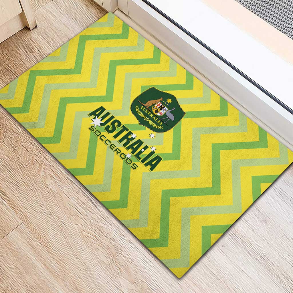Australia Socceroos 2025 Rubber Doormat Forever Golden - Wonder Print Shop