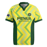 Australia Socceroos 2025 Rugby Jersey Forever Golden - Wonder Print Shop
