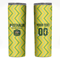 Australia Socceroos 2025 Skinny Tumbler Forever Golden - Wonder Print Shop