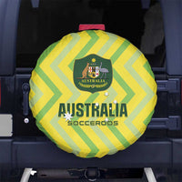 Australia Socceroos 2025 Spare Tire Cover Forever Golden - Wonder Print Shop