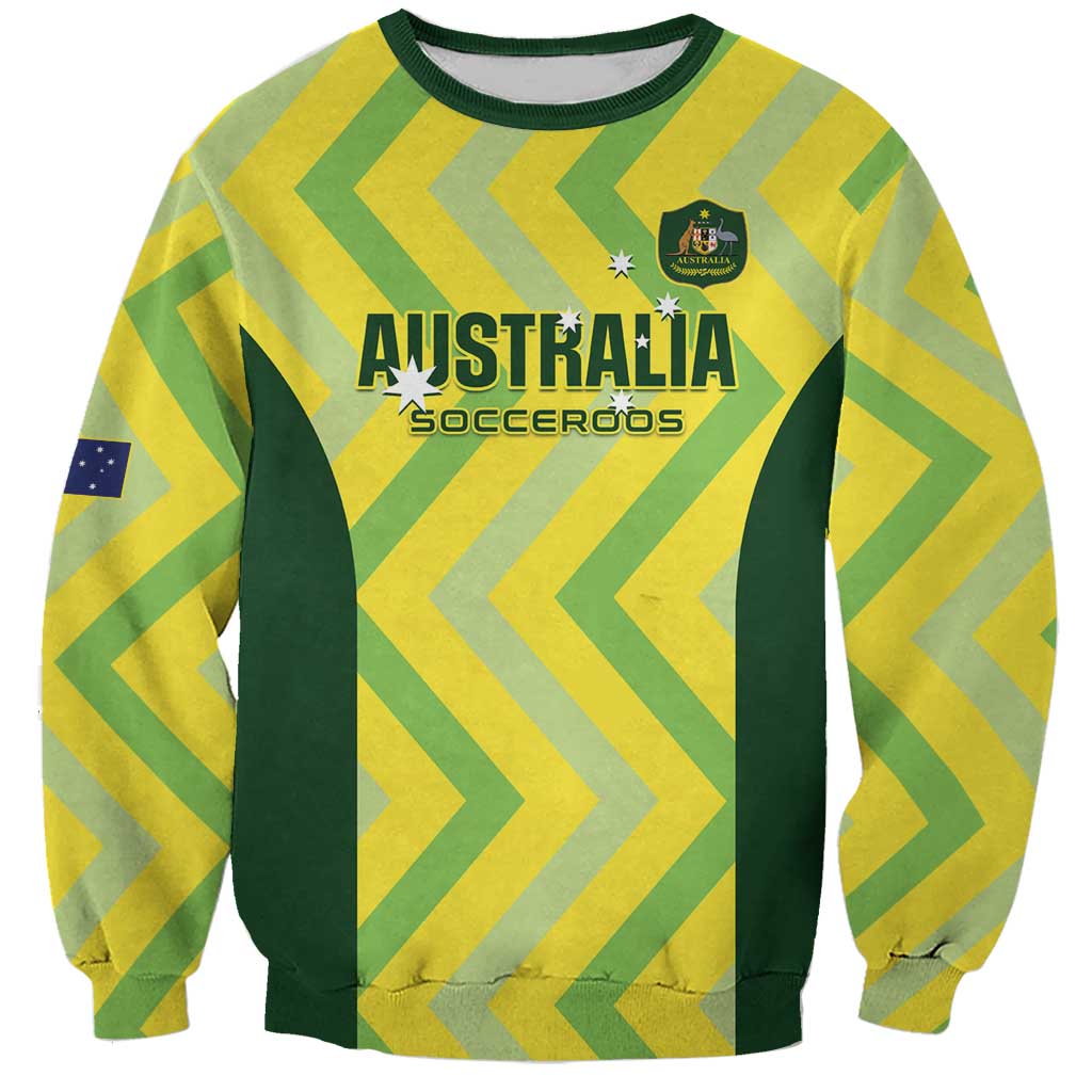 Australia Socceroos 2025 Sweatshirt Forever Golden - Wonder Print Shop