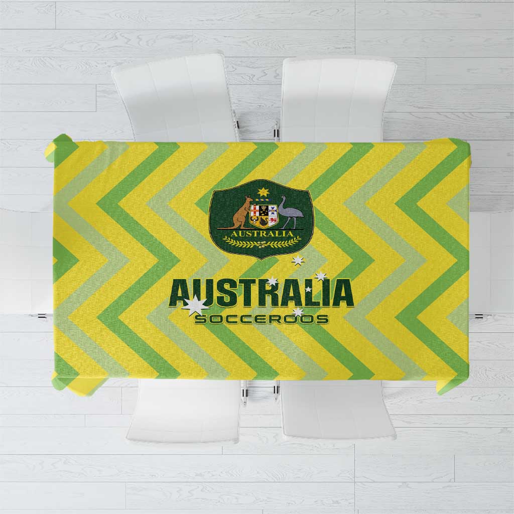 Australia Socceroos 2025 Tablecloth Forever Golden - Wonder Print Shop
