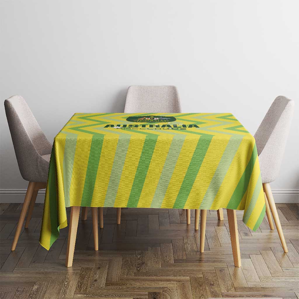 Australia Socceroos 2025 Tablecloth Forever Golden - Wonder Print Shop