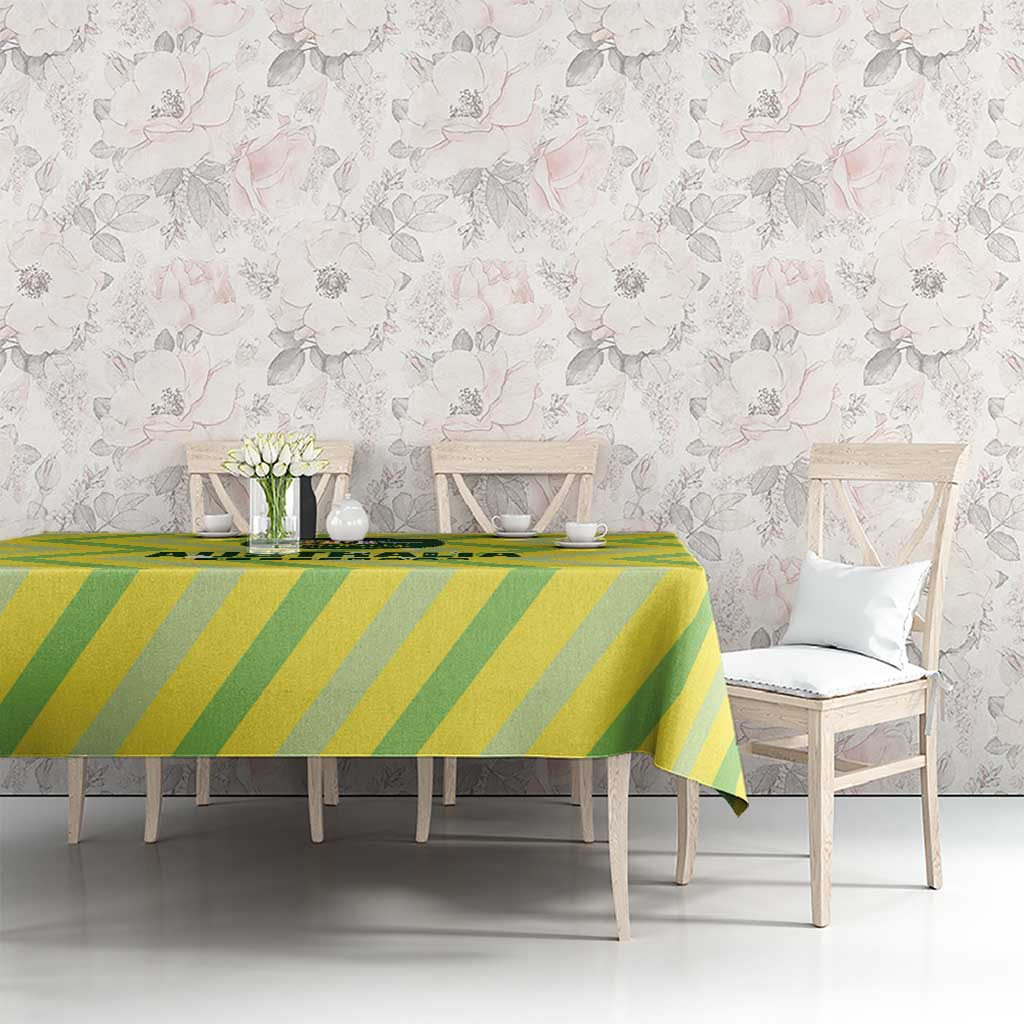 Australia Socceroos 2025 Tablecloth Forever Golden - Wonder Print Shop