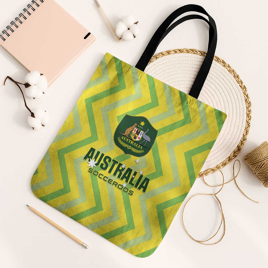 Australia Socceroos 2025 Tote Bag Forever Golden - Wonder Print Shop