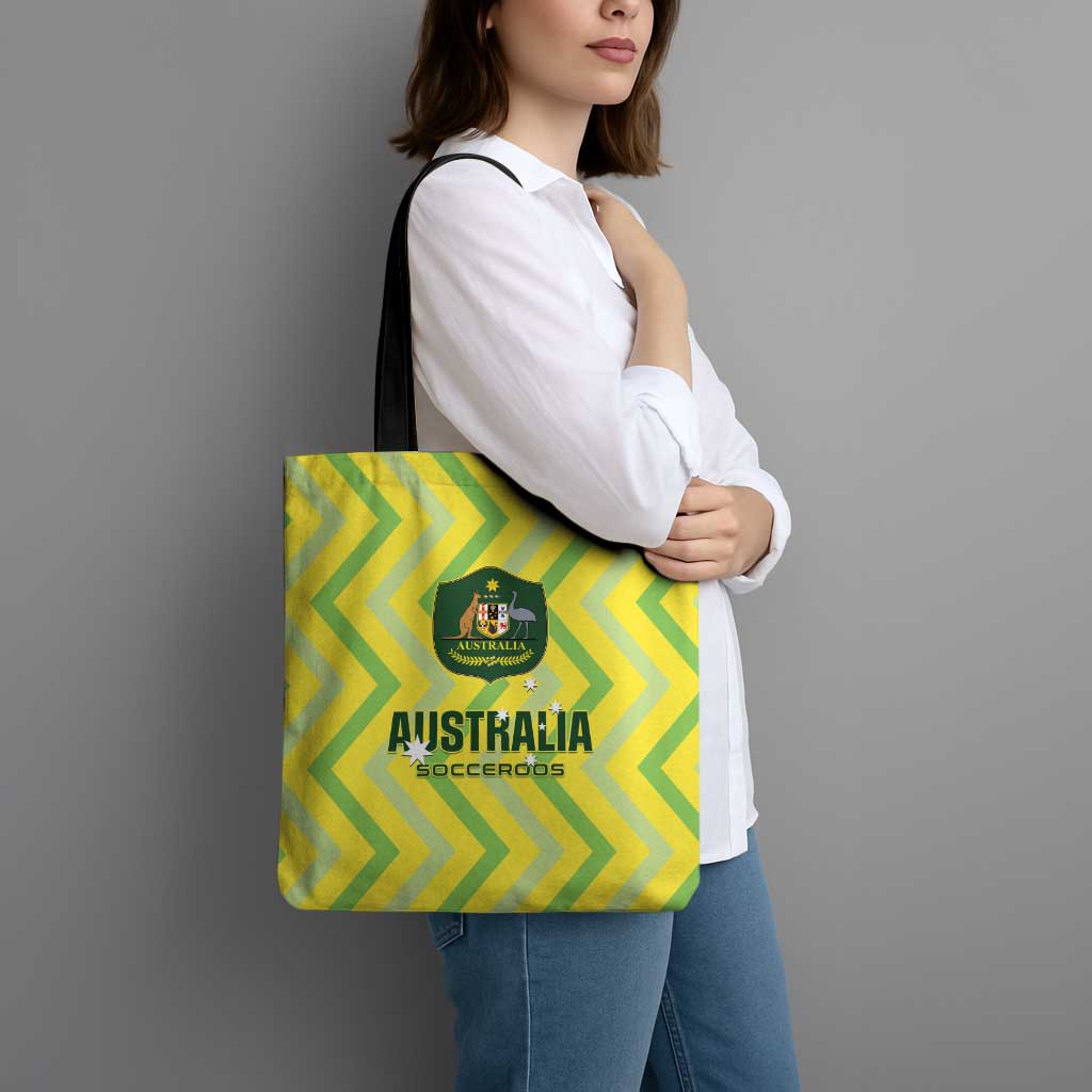 Australia Socceroos 2025 Tote Bag Forever Golden - Wonder Print Shop