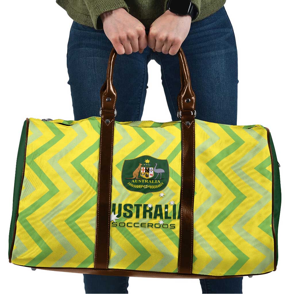 Australia Socceroos 2025 Travel Bag Forever Golden - Wonder Print Shop