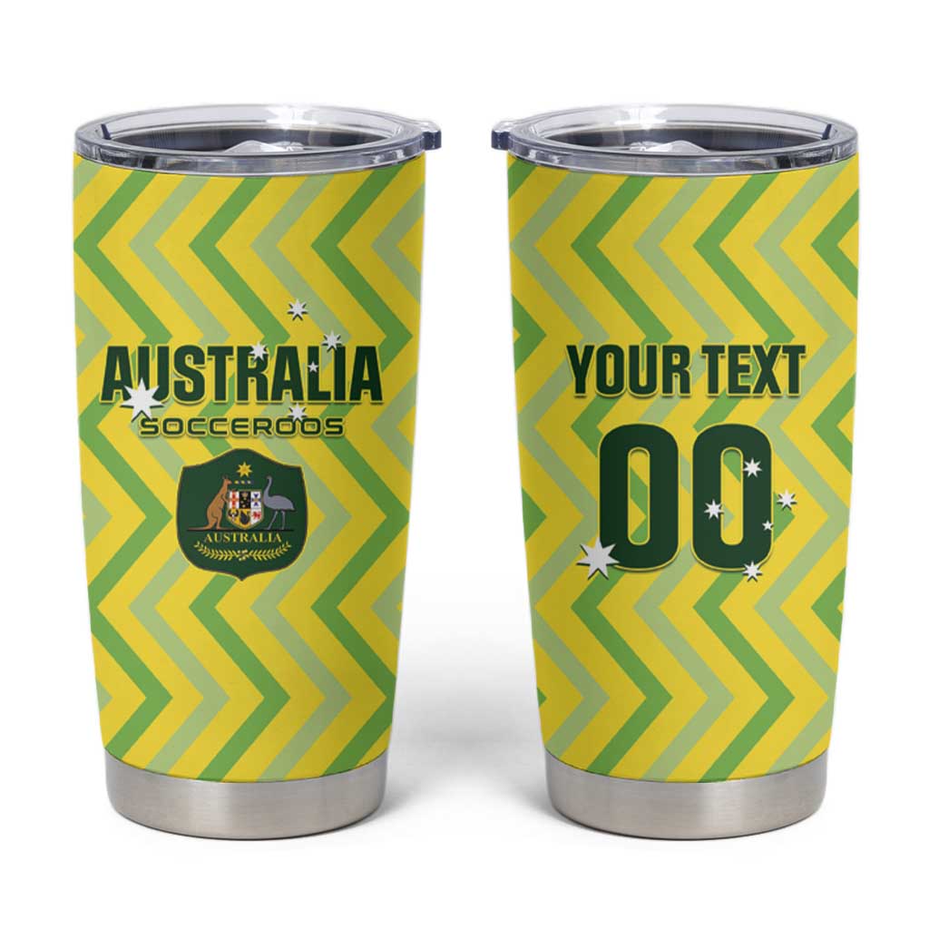 Australia Socceroos 2025 Tumbler Cup Forever Golden - Wonder Print Shop
