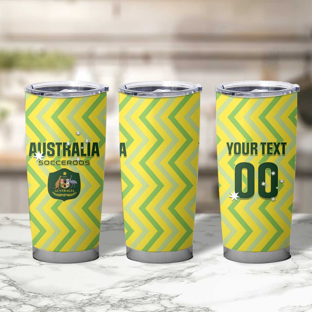 Australia Socceroos 2025 Tumbler Cup Forever Golden - Wonder Print Shop