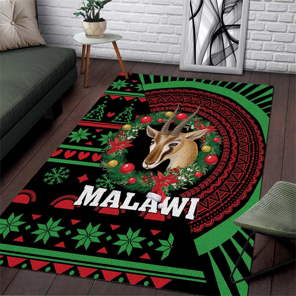 Malawi Christmas Area Rug Thompson Gazelle - African Pattern - Wonder Print Shop