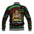 Personalized Malawi Christmas Baseball Jacket Thompson Gazelle - African Pattern - Wonder Print Shop