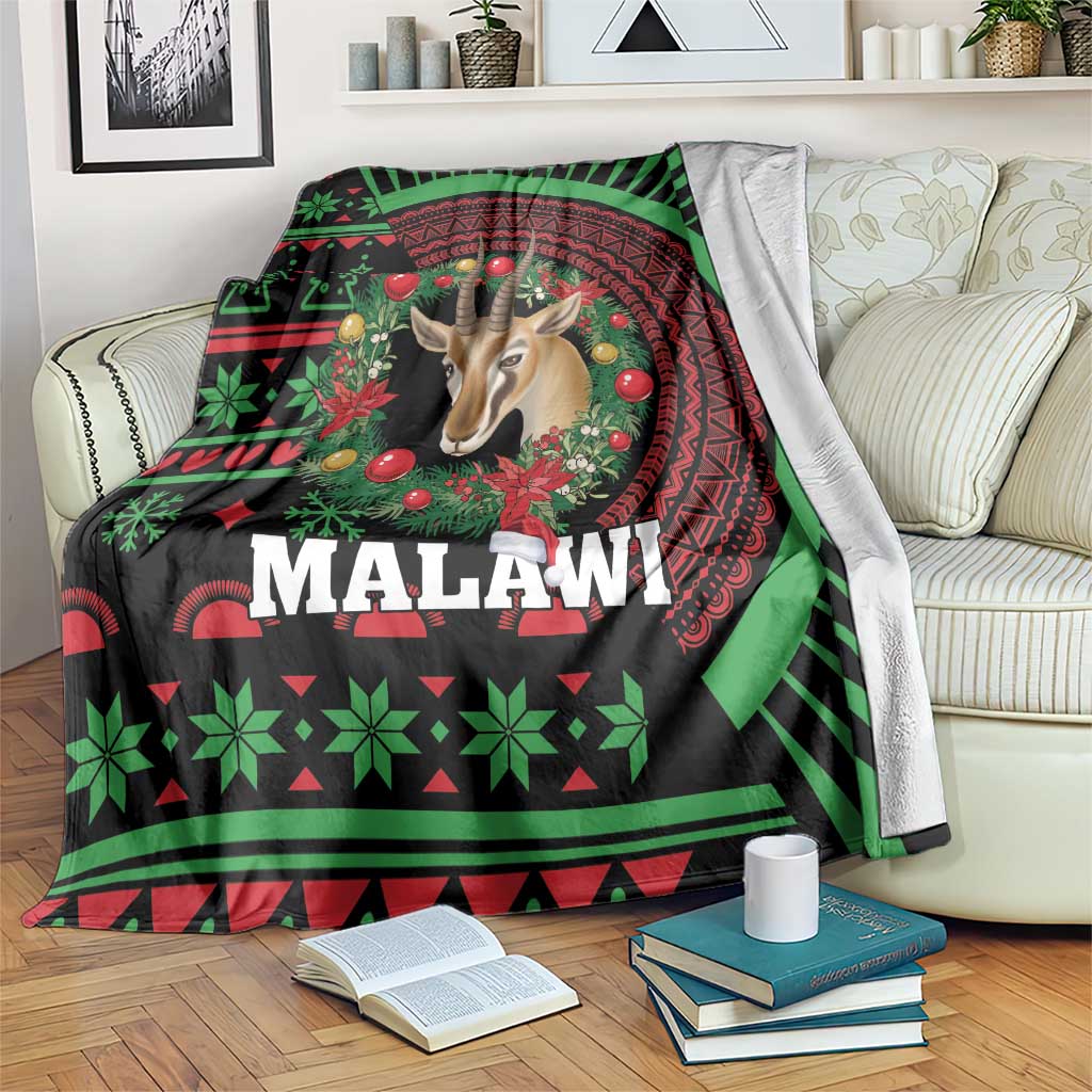 Malawi Christmas Blanket Thompson Gazelle - African Pattern
