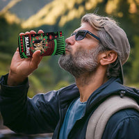 Personalized Malawi Christmas 4 in 1 Can Cooler Tumbler Thompson Gazelle - African Pattern - Wonder Print Shop