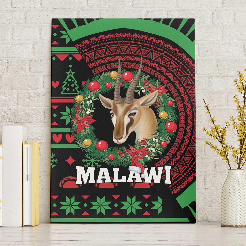 Malawi Christmas Canvas Wall Art Thompson Gazelle - African Pattern - Wonder Print Shop