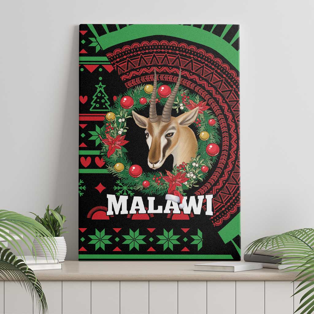 Malawi Christmas Canvas Wall Art Thompson Gazelle - African Pattern - Wonder Print Shop