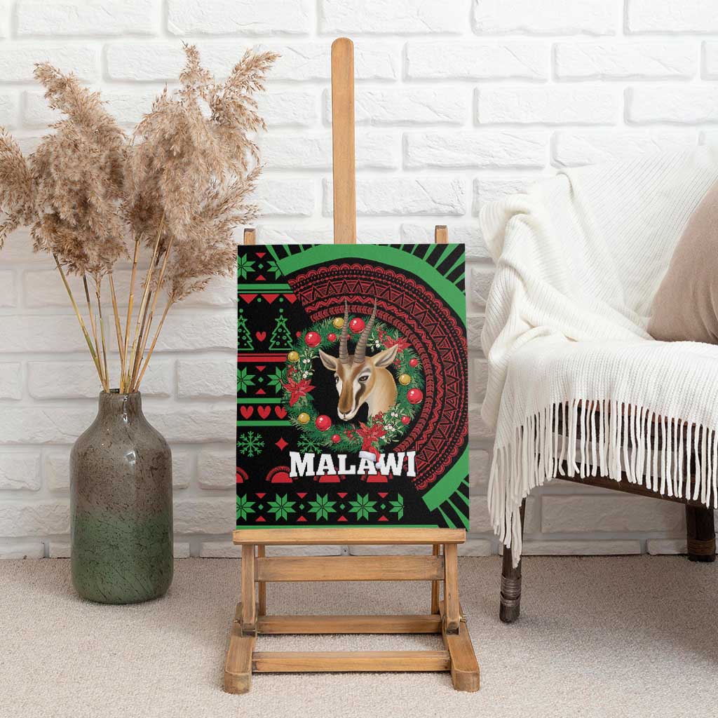 Malawi Christmas Canvas Wall Art Thompson Gazelle - African Pattern - Wonder Print Shop