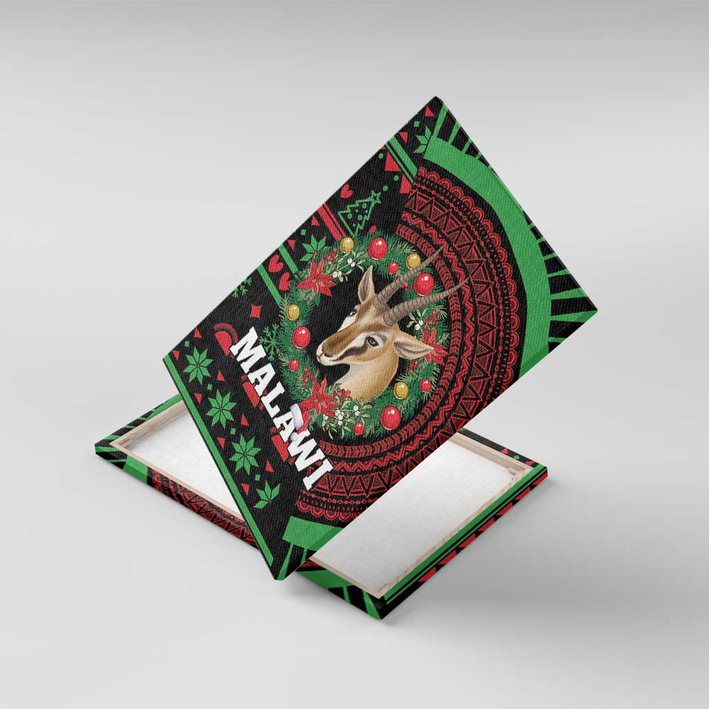 Malawi Christmas Canvas Wall Art Thompson Gazelle - African Pattern - Wonder Print Shop
