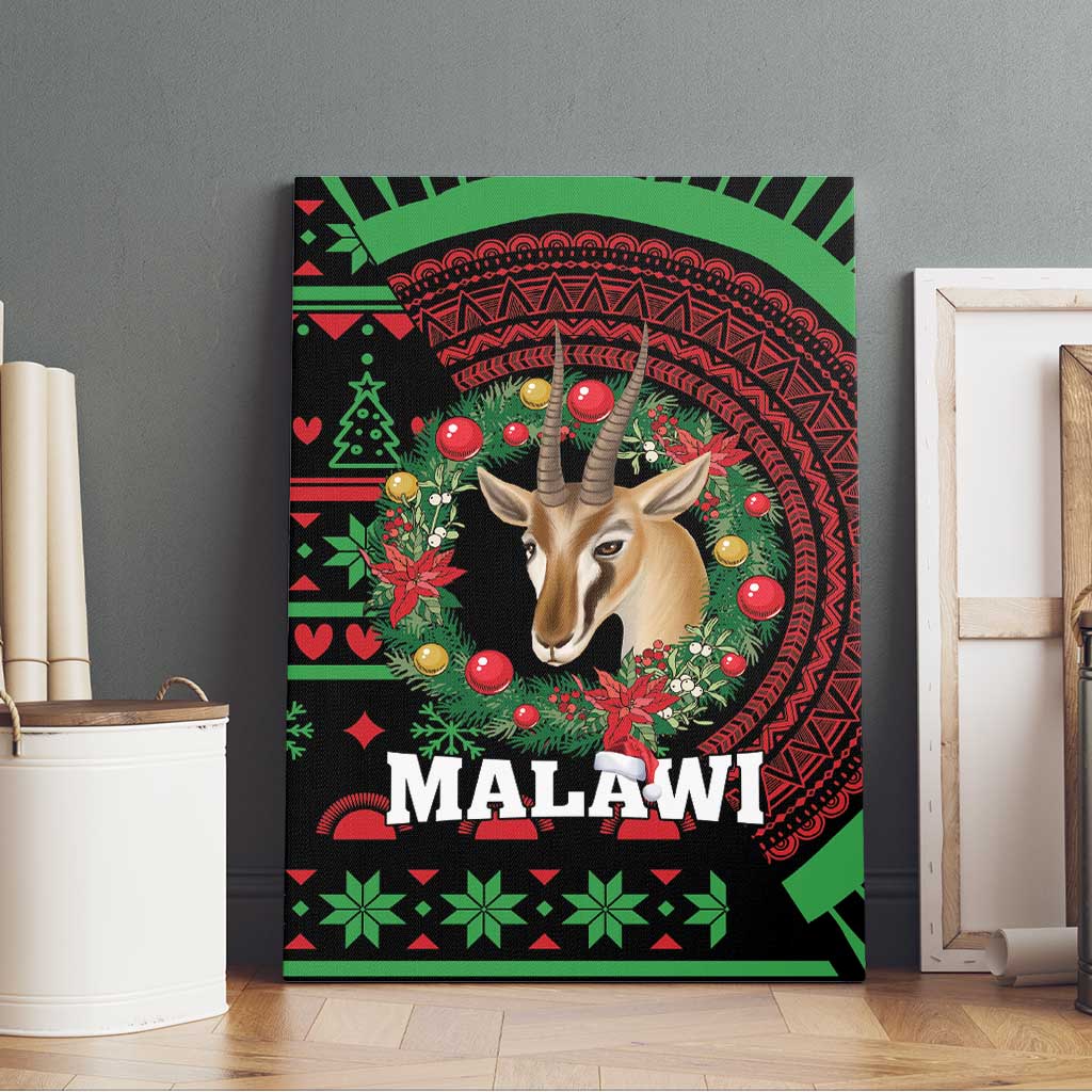 Malawi Christmas Canvas Wall Art Thompson Gazelle - African Pattern - Wonder Print Shop