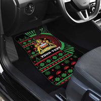 Malawi Christmas Car Mats Thompson Gazelle - African Pattern - Wonder Print Shop