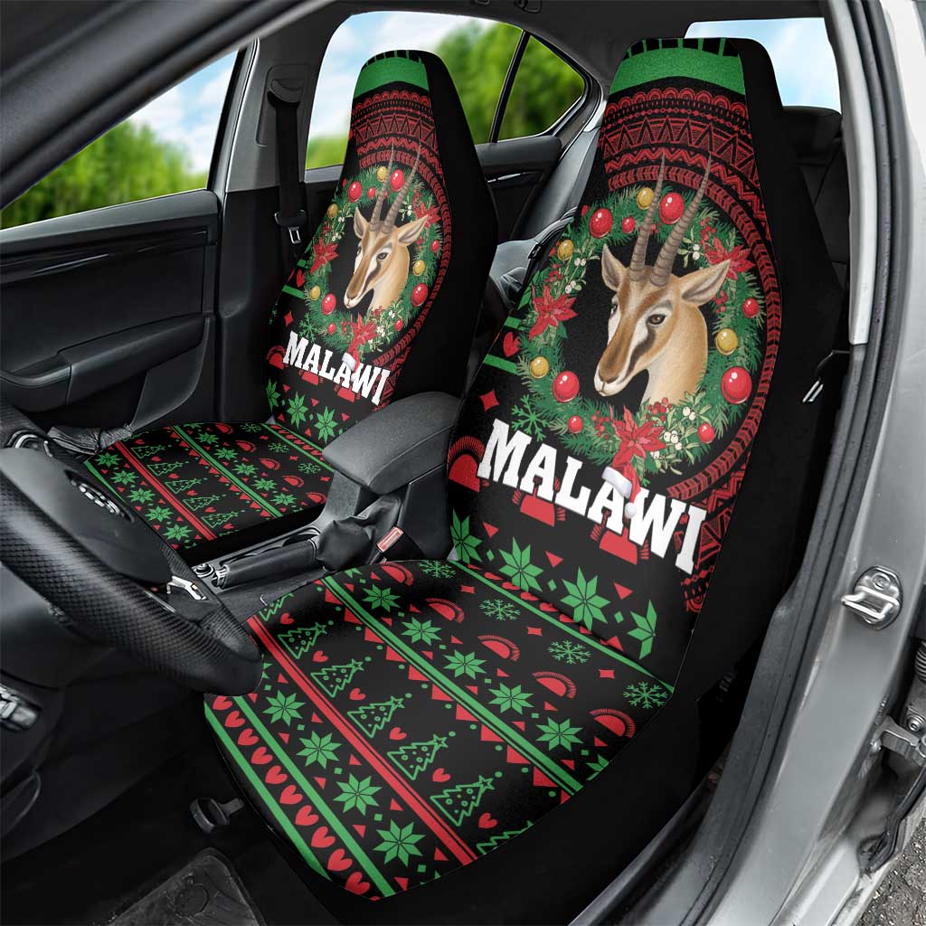 Malawi Christmas Car Seat Cover Thompson Gazelle - African Pattern - Wonder Print Shop