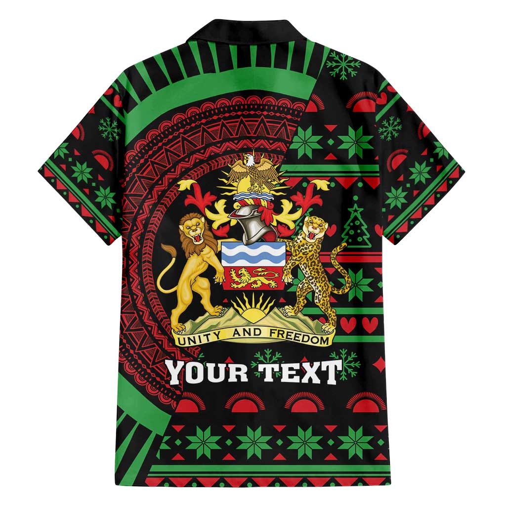 Personalized Malawi Christmas Family Matching Long Sleeve Bodycon Dress and Hawaiian Shirt Thompson Gazelle - African Pattern - Wonder Print Shop