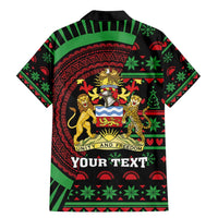 Personalized Malawi Christmas Family Matching Mermaid Dress and Hawaiian Shirt Thompson Gazelle - African Pattern - Wonder Print Shop