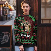 Malawi Christmas Ugly Christmas Sweater Thompson Gazelle - African Pattern - Wonder Print Shop