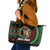 Malawi Christmas Leather Tote Bag Thompson Gazelle - African Pattern - Wonder Print Shop