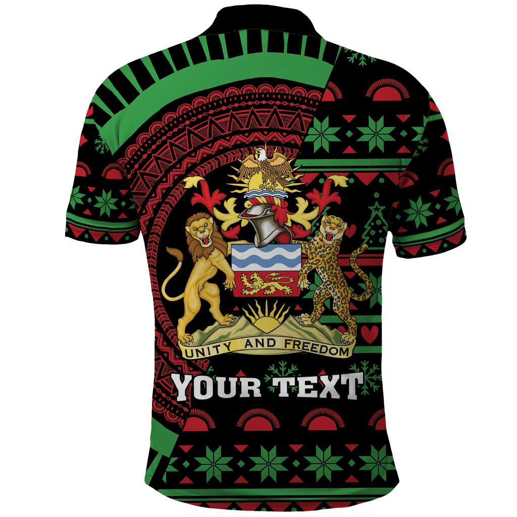Personalized Malawi Christmas Polo Shirt Thompson Gazelle - African Pattern - Wonder Print Shop