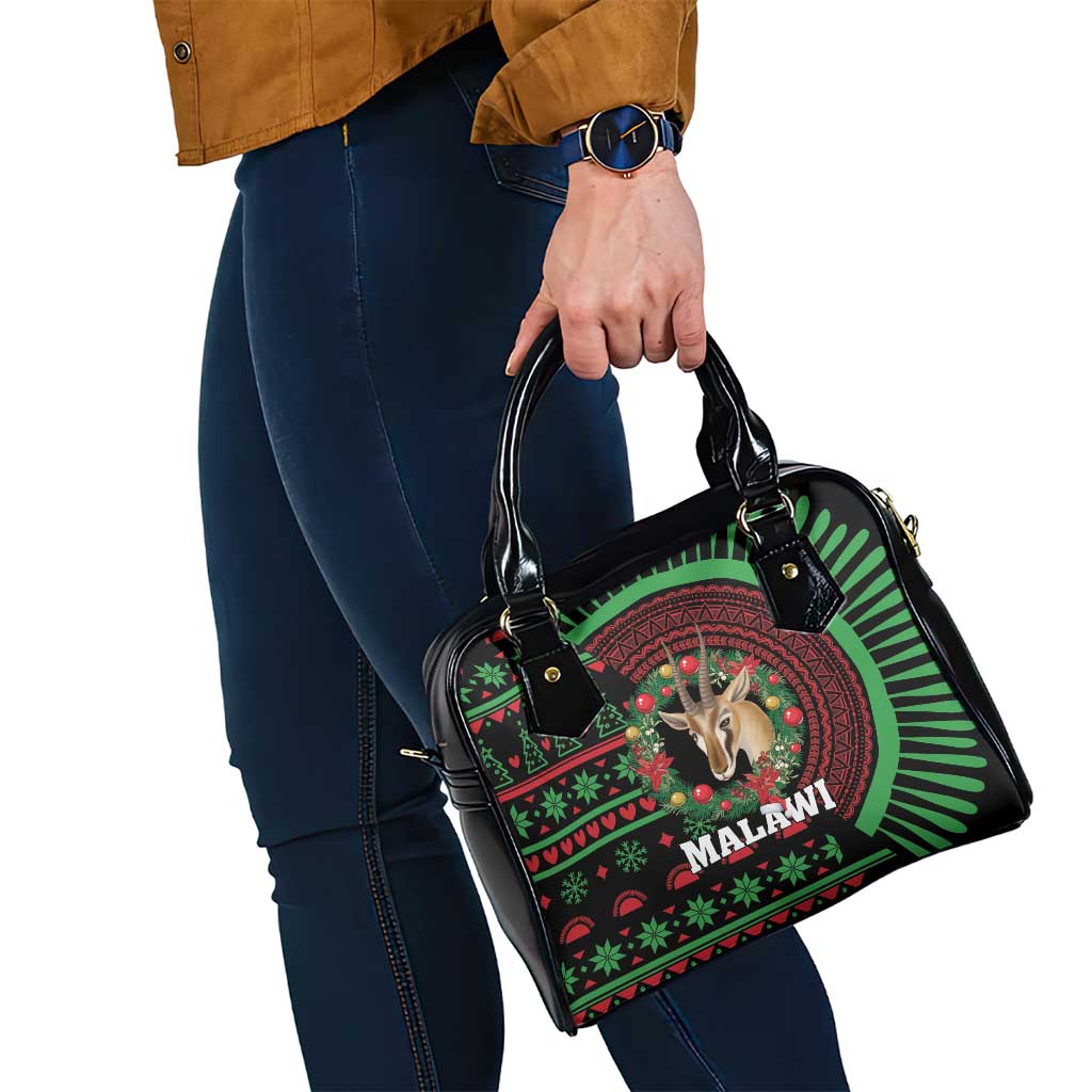 Malawi Christmas Shoulder Handbag Thompson Gazelle - African Pattern